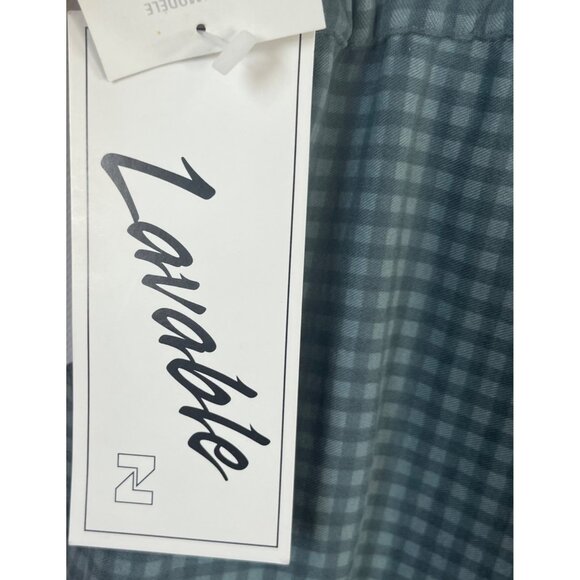 Nygard TanJay Checked Weekender Pants Womens 18 Green New - Picture 12 of 13